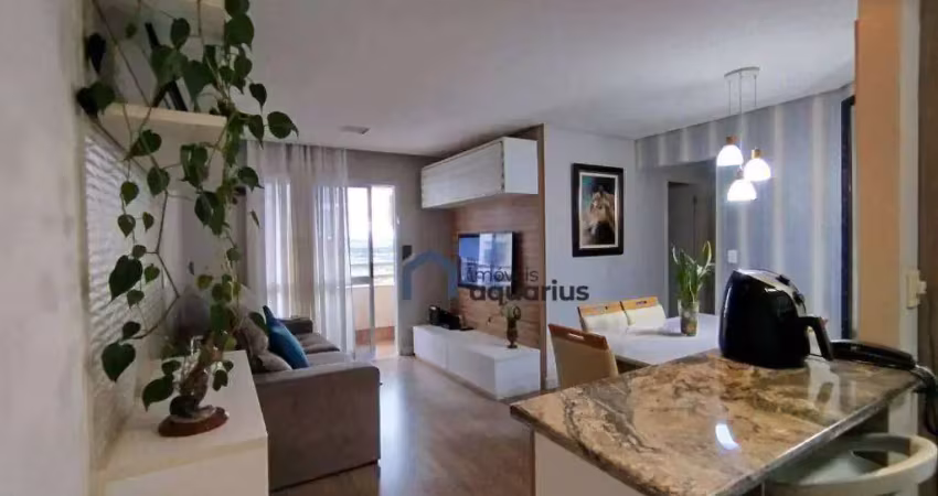 Apartamento com 3 dormitórios à venda, 77 m² por r$ 798.000,00 - jardim aquarius - são josé dos campos/sp