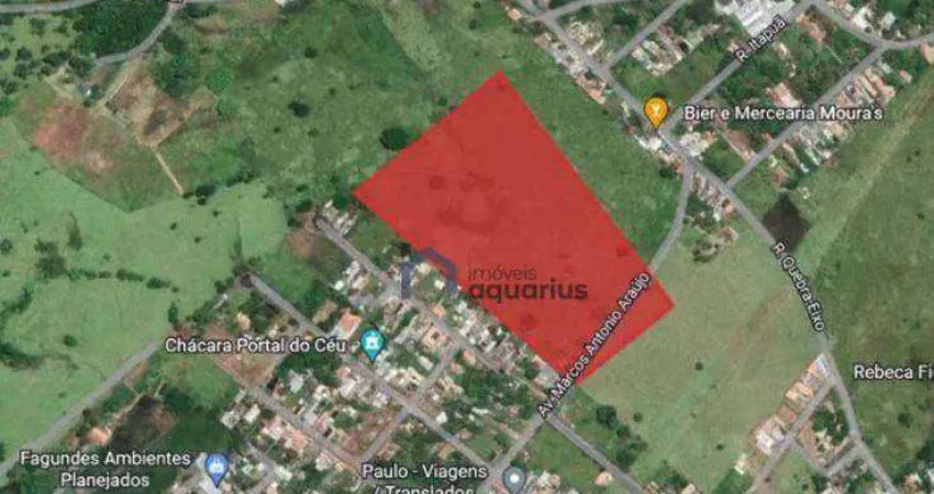 Área à venda, 72600 m² por r$ 29.220.000,00 - portal do céu - são josé dos campos/sp