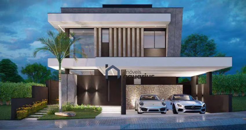 Sobrado com 3 dormitórios à venda, 265 m² por r$ 1.850.000,00 - condomínio rudá - são josé dos campos/sp