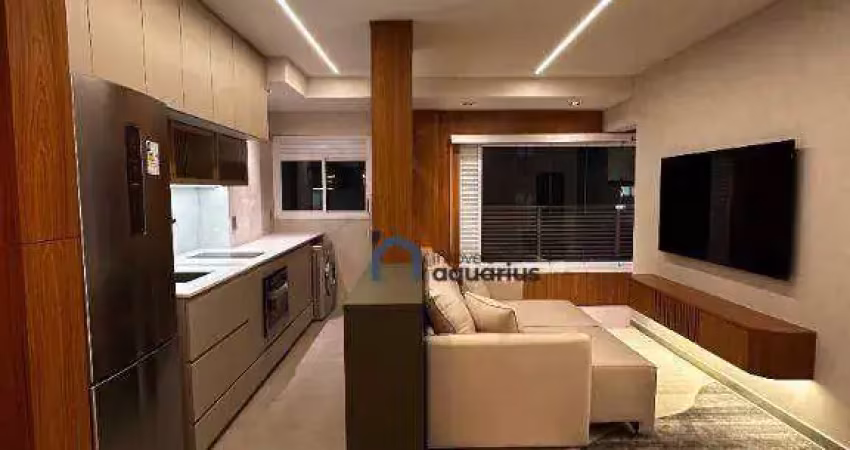 Apartamento com 1 dormitório à venda, 45 m² - jardim aquarius - são josé dos campos/sp