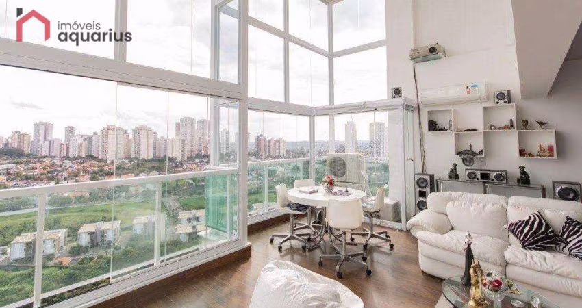 Apartamento Duplex com 2 dormitórios à venda, 130 m² por R$ 1.800.000,00 - Vila Ema - São José dos Campos/SP