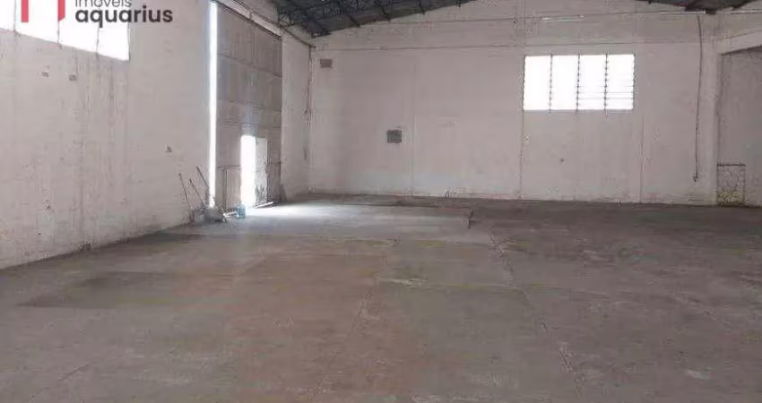 Galpão para alugar, 500 m² por r$ 15.553,00/mês - jardim satélite - são josé dos campos/sp