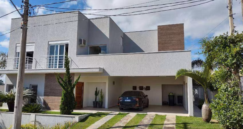 Sobrado no Condomínio Lago Dourado com 3 dormitórios, 365 m² -  Chácaras Rurais de Guararema - Jacareí/SP