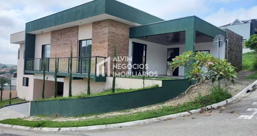 Casa nova com 04 dormitórios 2 suítes no Cond, Res. Mantiqueira- SJC Venda
