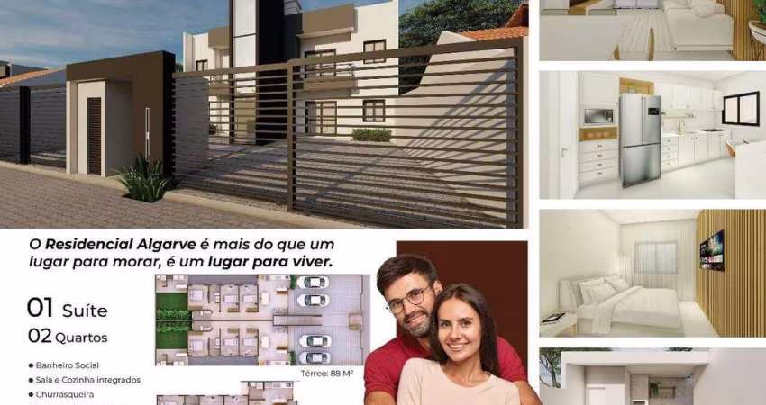 APARTAMENTO 03 QUARTOS - 85M² - RESIDENCIAL ALGARVE