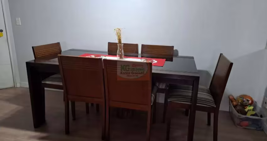 Lindo apartamento 2 dorm sendo 1 suíte | c/ sacada | móveis planejados | 1 vaga - venda - área de lazer completa - pq. jaçatuba - santo andré/sp.