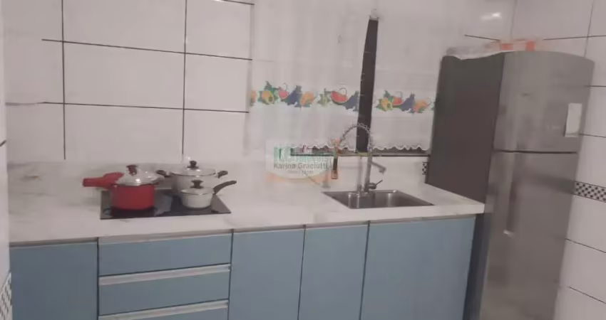 Lindo sobrado com 2 dorm | churrasqueira | 1 vaga grande - 120 mts - a venda - jd. do mirante - santo andré/sp