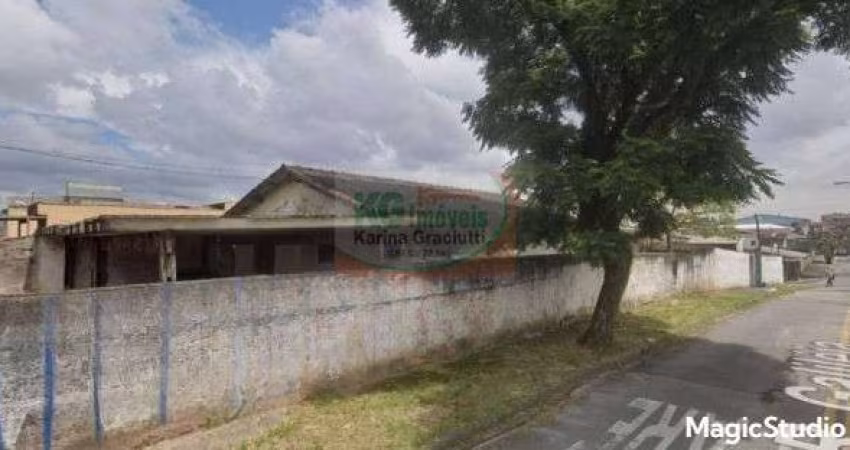 TERREA CASA ANTIGA COM TERRENO PLANO RESIDENCIAL/COMERCIAL | 300 MTS - R$ 360.000,00 - VILA LUZITA - SANTO ANDRÉ/SP.