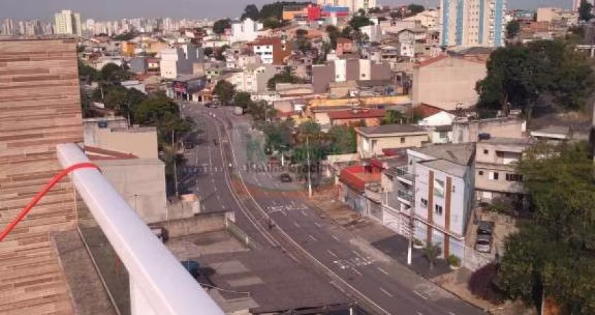 LINDA COBERTURA 2 DORM | 2 VAGA | 186 MTS - VENDA - PQ. JOÃO RAMALHO - SANTO ANDRÉ/SP.