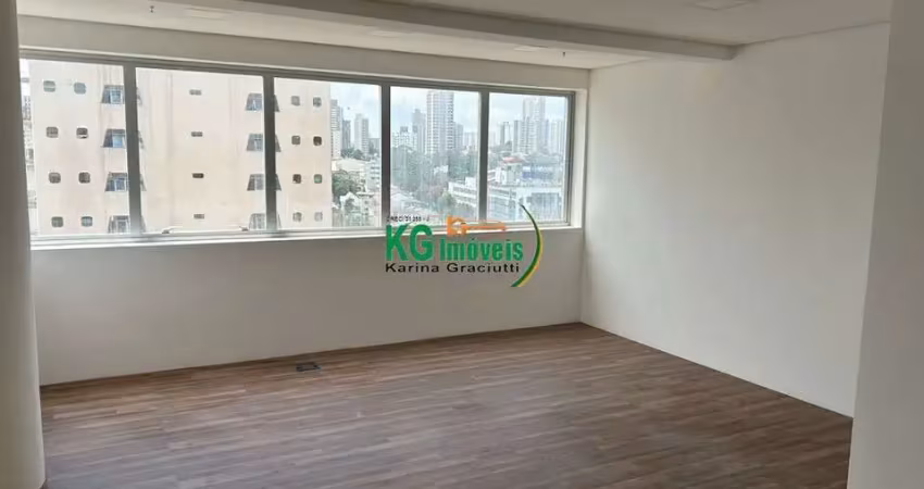 Sala comercial | wc | 1 vaga de garagem - 37 mts -  locação - centro - santo andré/sp
