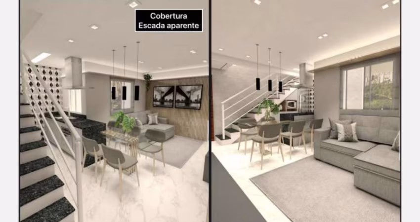 COBERTURA C/ ELEVADOR | NOVO | 3 DORM | SUÍTE | PISCINA/JACUZZI PRIVATIVA | 2 VAGAS - 140 MTS - A VENDA - VILA PIRES - SANTO ANDRÉ/SP.