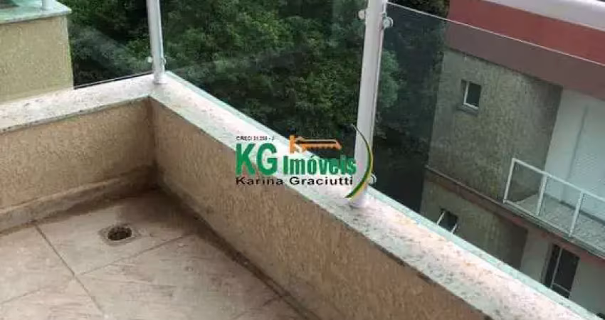 Perfeita cobertura 2 dorm. sendo uma suíte com uma ótima localização por r$ 450.000,00