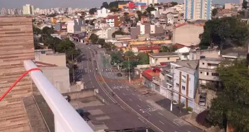 Linda cobertura 2 dorm | 2 vaga | 186 mts - venda - pq. joão ramalho - santo andré/sp.
