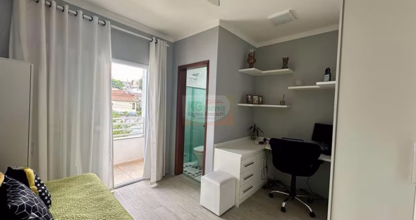 SOBRADO DE CONDOMÍNIO A VENDA POR R$830.000,00 | 2 SUÍTES | CLOSET | PLANEJADO | 3 VAGAS | VILA JUNQUEIRA, SANTO ANDRÉ/SP