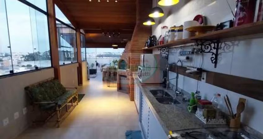 LINDA COBERTURA | PLANEJADA E DECORADA | 3 DORM | SUÍTE | CLOSET | CHURRASQUEIRA | FORNO DE PIZZA | 2 VAGAS - 105 MTS - A VENDA - CAMPESTRE - SANTO ANDRÉ/SP.