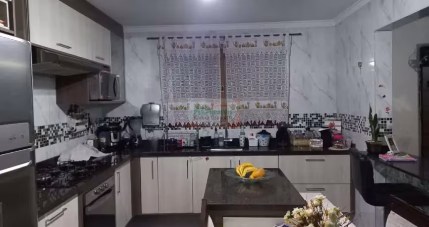 Sobrado 2 dormts | suíte | espaço gourmet c/ churrasqueira | quintal | 2 vagas - 136 mts - a venda - vila junqueira - santo andré/sp.