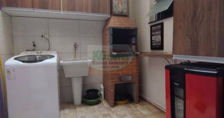 LINDO APARTAMENTO PLANEJADO | 2 DORM |SACADA | ESPAÇO GOURMET C/ CHURRASQUEIRA | 1 VAGA - 37 MTS - A VENDA - R$ 319.000,00 - PARQUE ERASMO ASSUNÇÃO - SANTO ANDRÉ/SP.