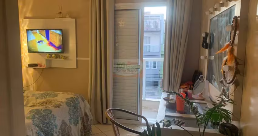 Linda cobertura com 2 dormitórios | área gourmet | 1 vaga | vila camilopolís - santo andré / sp
