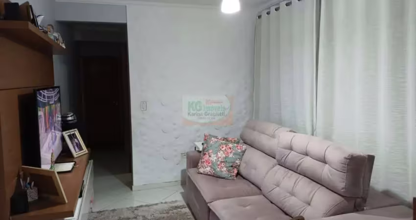 Lindo apartamento com dois dormitórios |  r$405.000,00 |   60m²  |  cozinha planejada  |   1 vaga de garagem  |  vila humaitá - santo andré / sp
