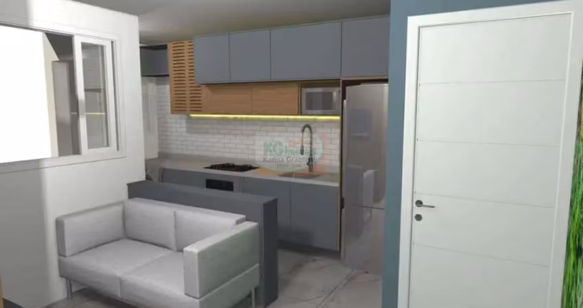 Lindo apartamento a venda por r$254.800,00  |  2 dormitórios |  41m²  | 1 vaga de garagem | vila humaitá- santo andré / sp