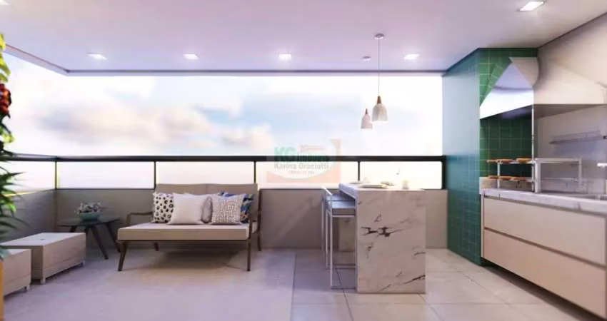 Lindo apartamento a venda por r$968.840,00  |  3 dormitórios sendo 1 suíte  |  92m²  | 2 garagens | campestre - santo andré / sp