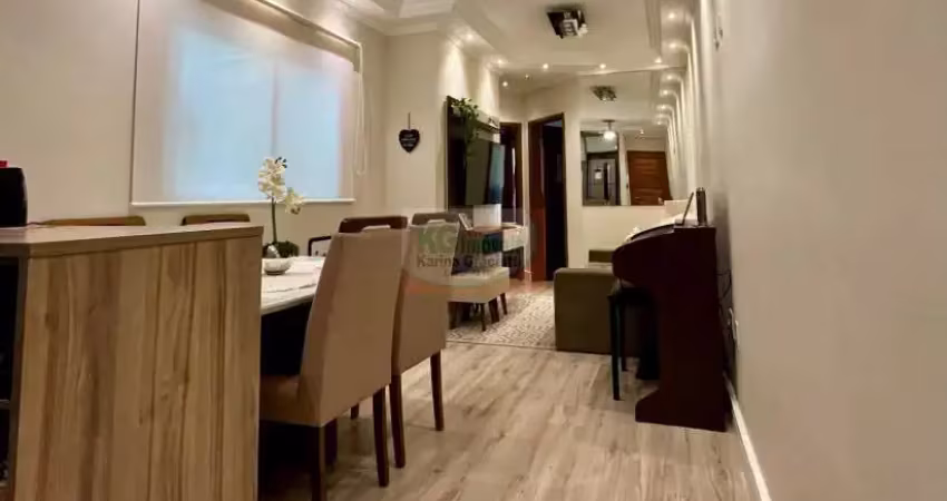 Lindo apartamento a venda por r$371.000,00  | 2 dormitórios sendo 1 suíte | 56m² | 1 vaga de garagem | jardim santo antônio - santo andré / sp