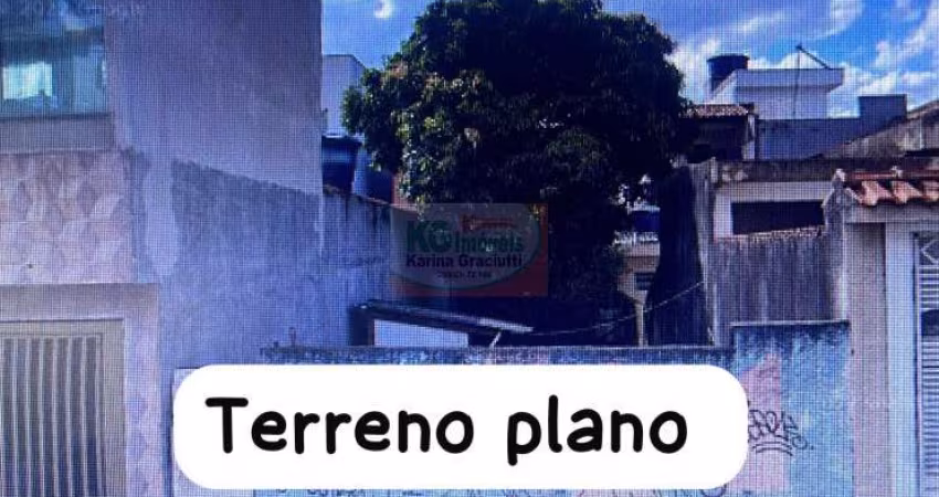 LINDO TERRENO A VENDA POR R$210.000,00  |  125M²  |  JARDIM SANTO ANTÔNIO DE PÁDUA  -  SANTO ANDRÉ / SP