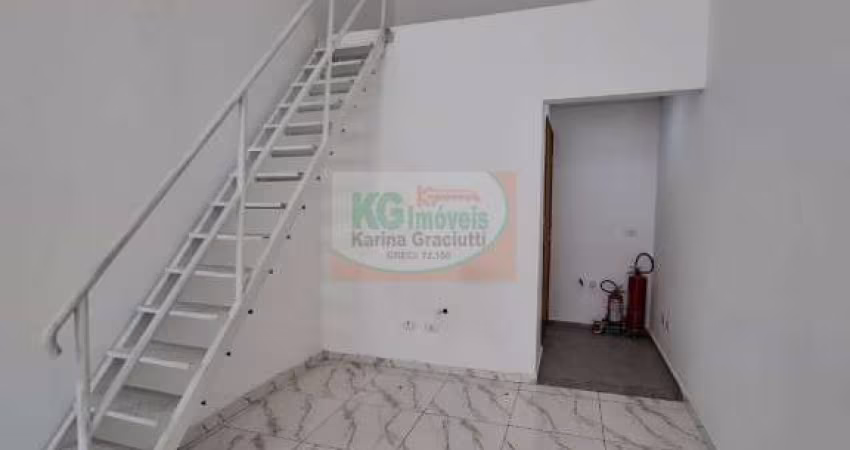 SALÃO COMERCIAL PARA LOCAÇÃO R$3.500,00 | 40M² |  CENTRO - SANTO ANDRÉ/SP
