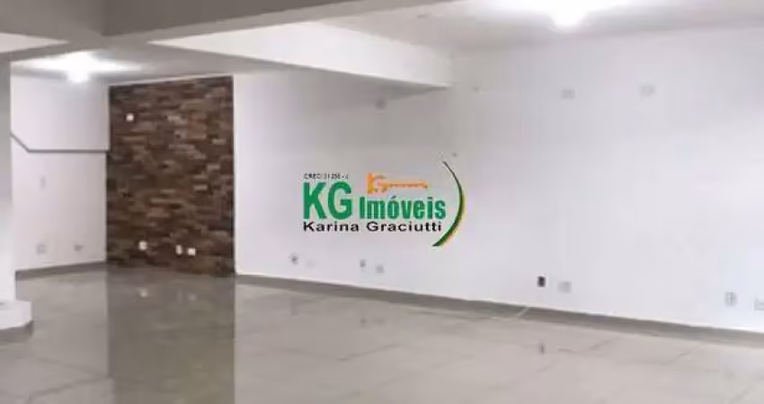 Sala comercial/sobre loja com 80 m²,locação por 2.800,00-centro,santo andré/sp.