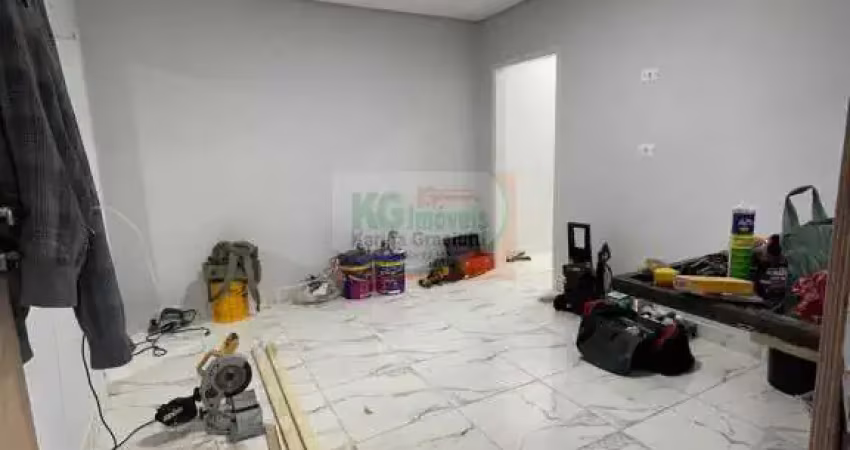 Linda casa para locação por r$1.800,00| 2 dormitórios | vila lutécia  - santo andré/ sp