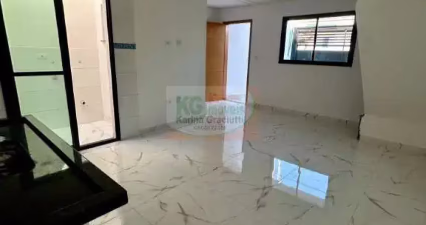 Lindo sobrado para locação por r$2.800,00 | 2 dormitórios sendo 2 suítes  |  96m² | terraço | 1 vaga de garagem  |   jardim santo alberto - santo andré / sp
