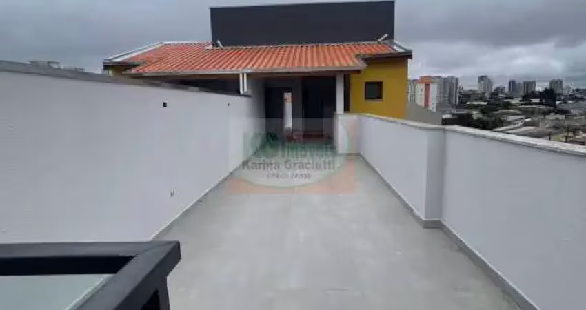 Linda cobertura a venda por r$530.000,00 |  2 dormitórios sendo 1 suíte   |  92m² | 1 vaga de garagem  |   vila são pedro  - santo andré / sp