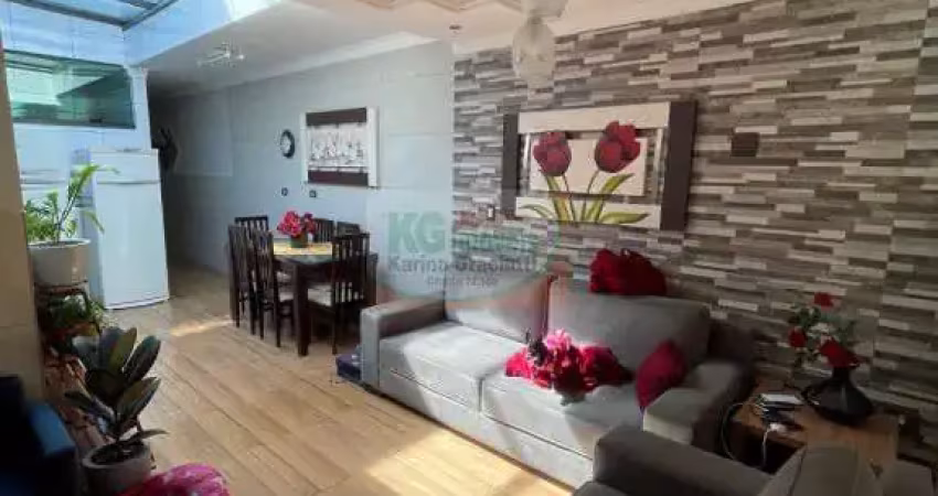 Linda casa a venda por r$680.000,00|  2 dormitórios sendo 1 suíte  |  2 vagas de garagem  |   vila lutécia - santo andré / sp