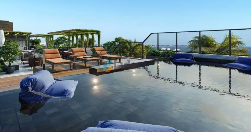 Flat com 1 quarto à venda na Avenida Buarque, Cabo Branco, João Pessoa