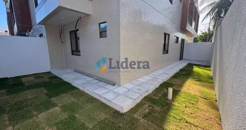 Apartamento á venda com área externa - 56,76m² - 2 quartos - 1 suite - Formosa, Cabedelo - PB