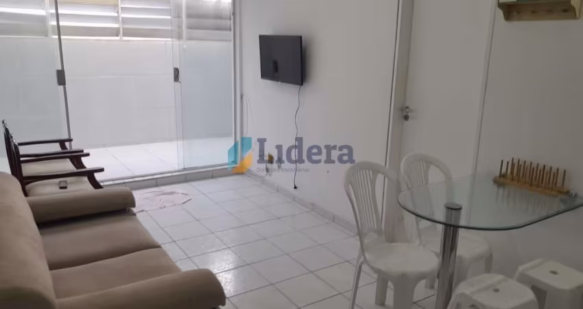 Flat com área externa, frente para o mar - 44m² - Manaíra, João Pessoa/PB