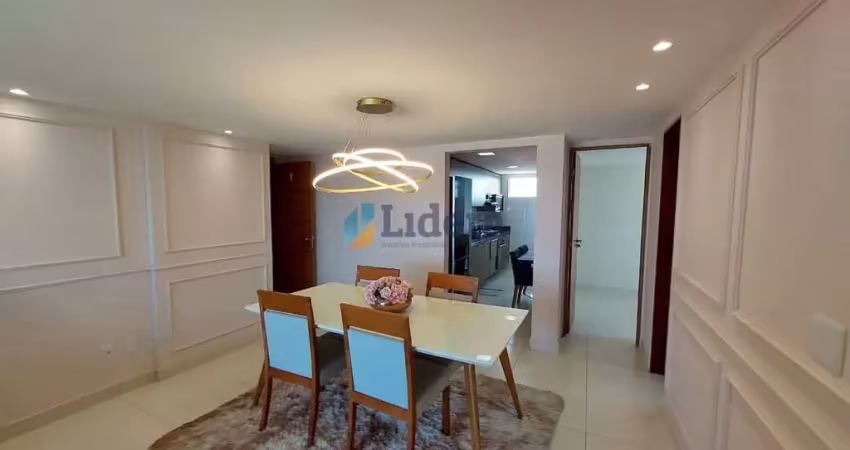 Apto mobiliado alto padrão - 78m² - 3 quartos - 1 suite - em bessa, joão pessoa/pb