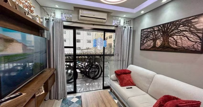 Apartamento para Venda em São Vicente, Centro, 2 dormitórios, 1 suíte, 3 banheiros, 1 vaga