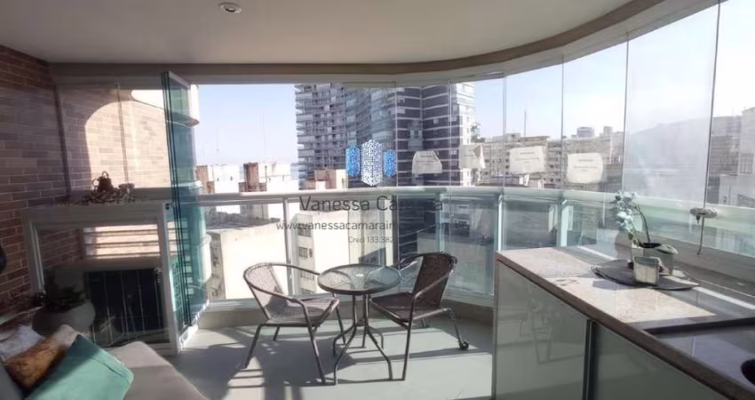 Apartamento para Venda em Santos, Pompéia, 1 dormitório, 1 banheiro, 1 vaga