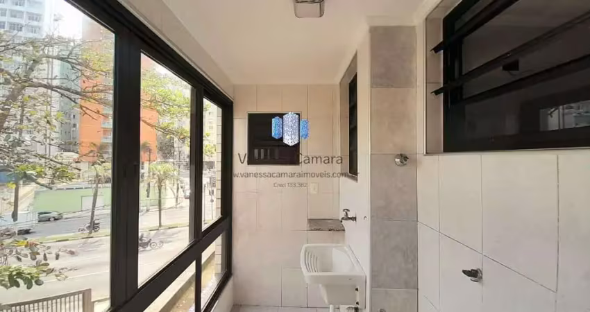 Apartamento para venda em santos, josé menino, 3 dormitórios, 1 suíte, 3 banheiros, 2 vagas