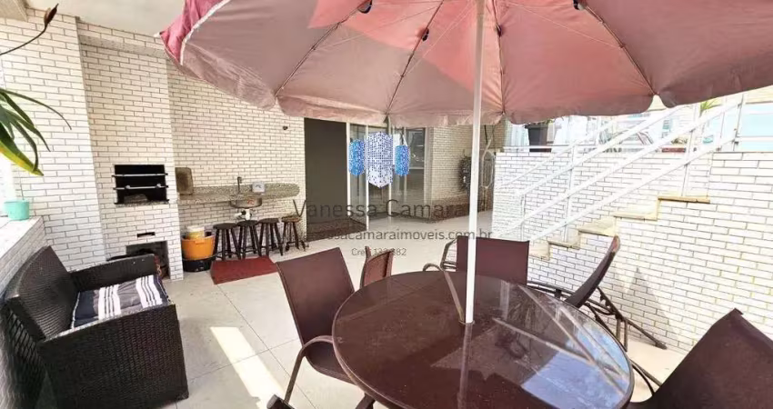 Cobertura para venda em santos, pompéia, 4 dormitórios, 4 suítes, 7 banheiros, 4 vagas