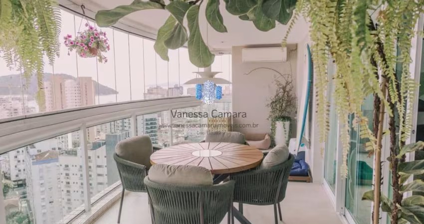 Apartamento para Venda em Santos, Ponta da Praia, 3 dormitórios, 3 suítes, 5 banheiros, 2 vagas