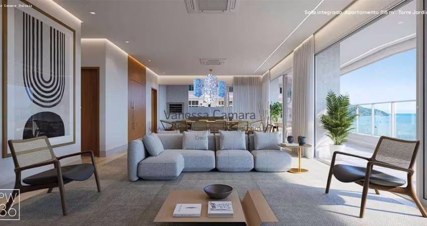 Apartamento para Venda em Santos, Gonzaga, 4 dormitórios, 4 suítes, 4 banheiros, 3 vagas