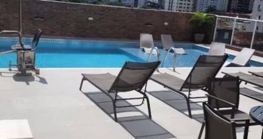 Apartamento para Venda em Santos, Campo Grande, 1 dormitório, 1 banheiro, 1 vaga