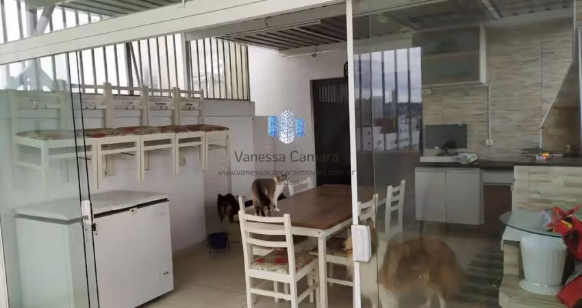 Cobertura para venda em santos, aparecida, 4 dormitórios, 1 suíte, 3 banheiros, 3 vagas