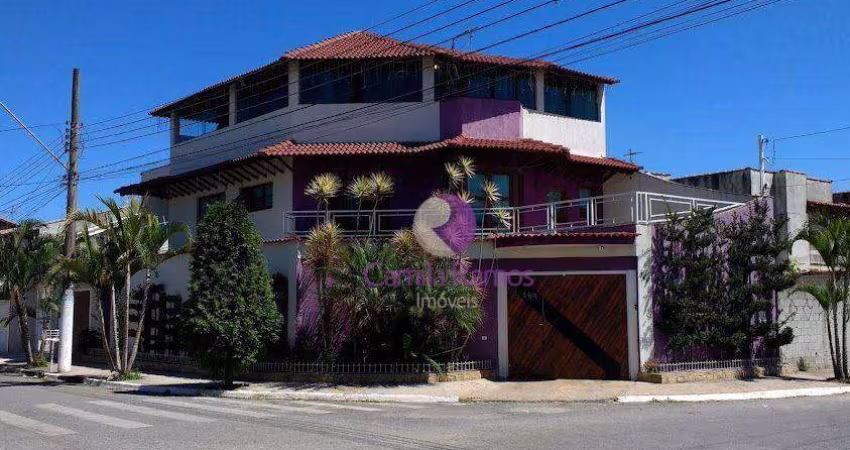 Sobrado com 4 dormitórios à venda, 380 m² por R$ 1.080.000,00 - Jardim dos Ipês - Suzano/SP