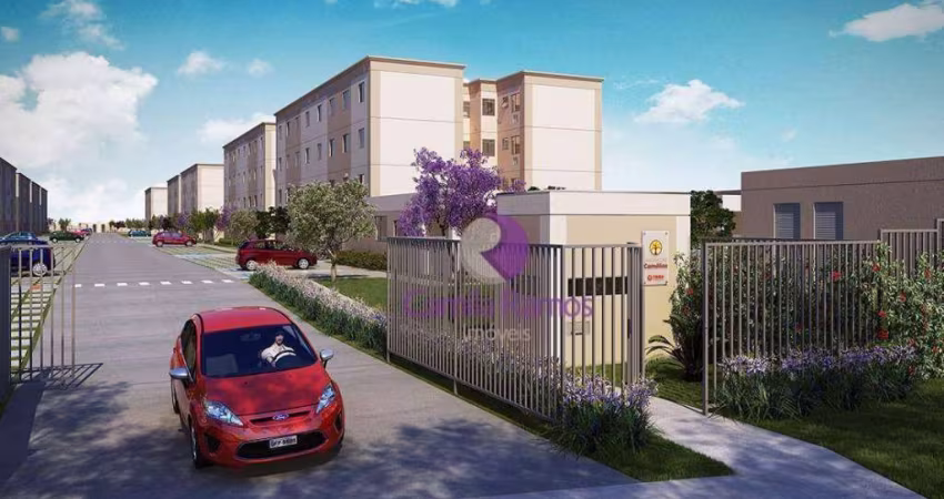 Apartamento com 2 dormitórios à venda, 45 m² por R$ 189.000,00 - Caxangá - Suzano/SP