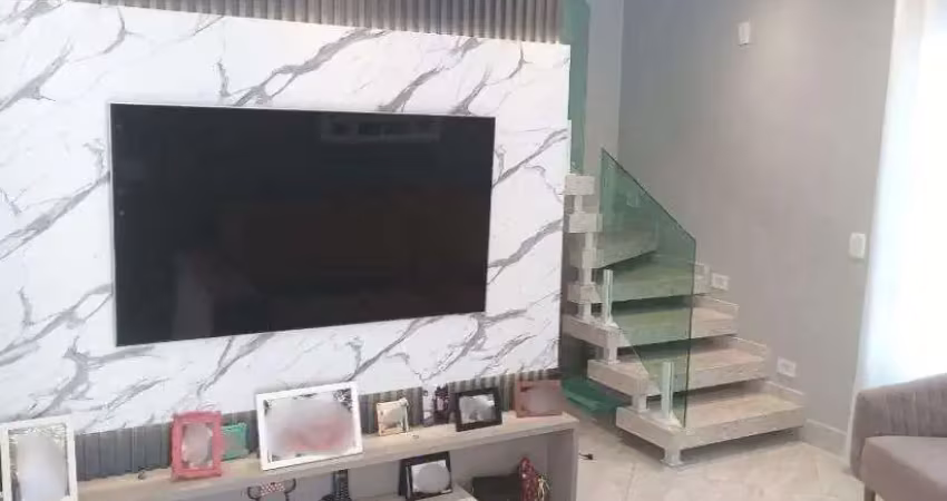 Sobrado com 2 dormitórios à venda, 76 m² por r$ 696.000,00- jardim carlos cooper - suzano/sp