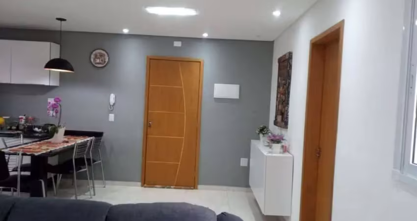 Apartamento duplex à venda no condomínio newton, jardim stetel - santo andré/sp