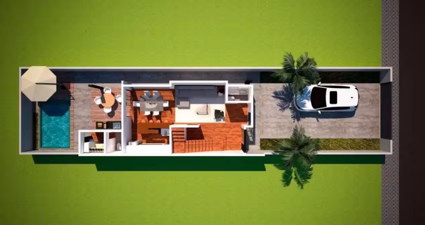 Casa com 3 quartos à venda no Jardim Quaresmeira, Suzano 